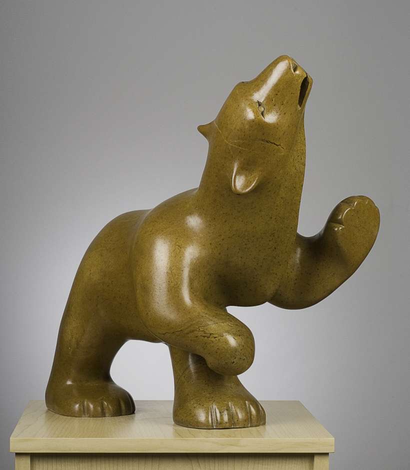 dancing bear sculpture